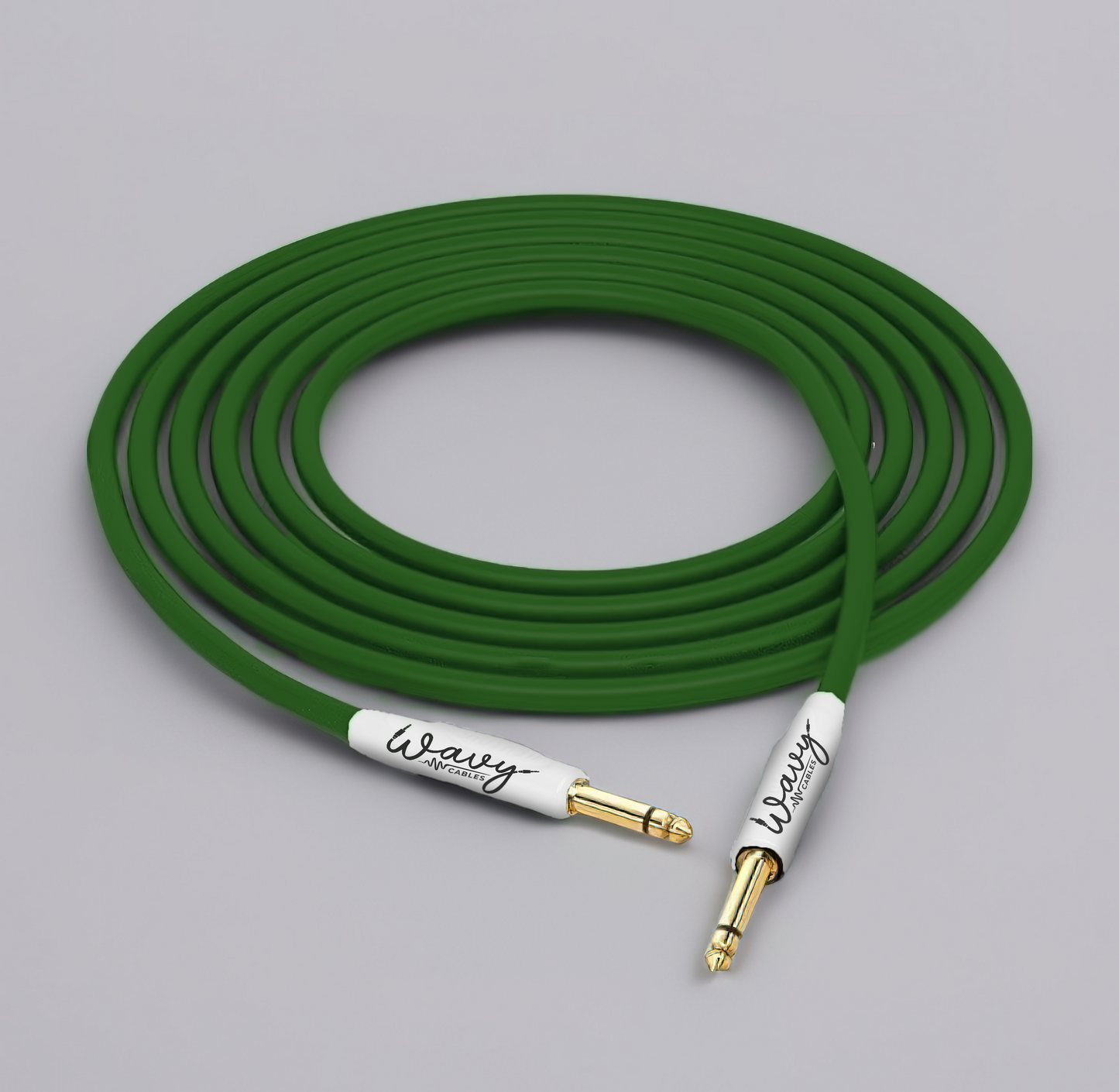 Straight to Straight / Instrument Cable (Green)