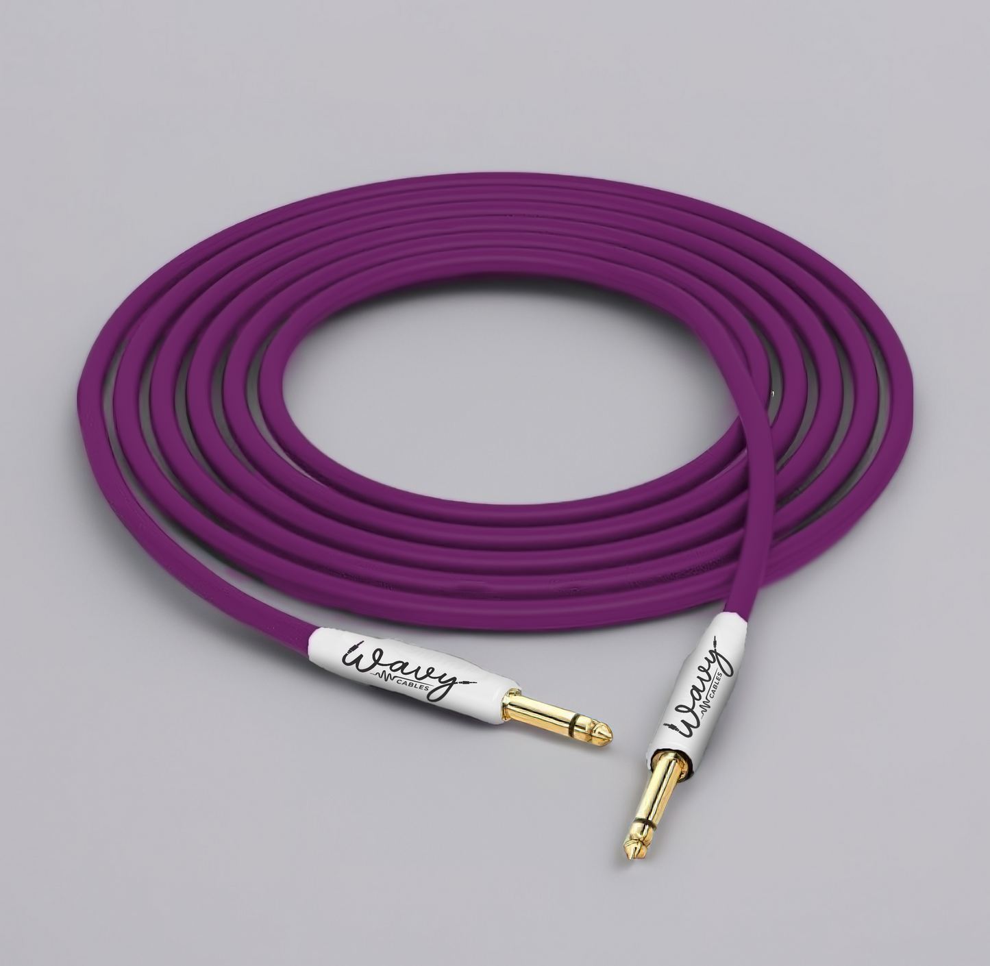 Straight to Straight / Instrument Cable (Purple)