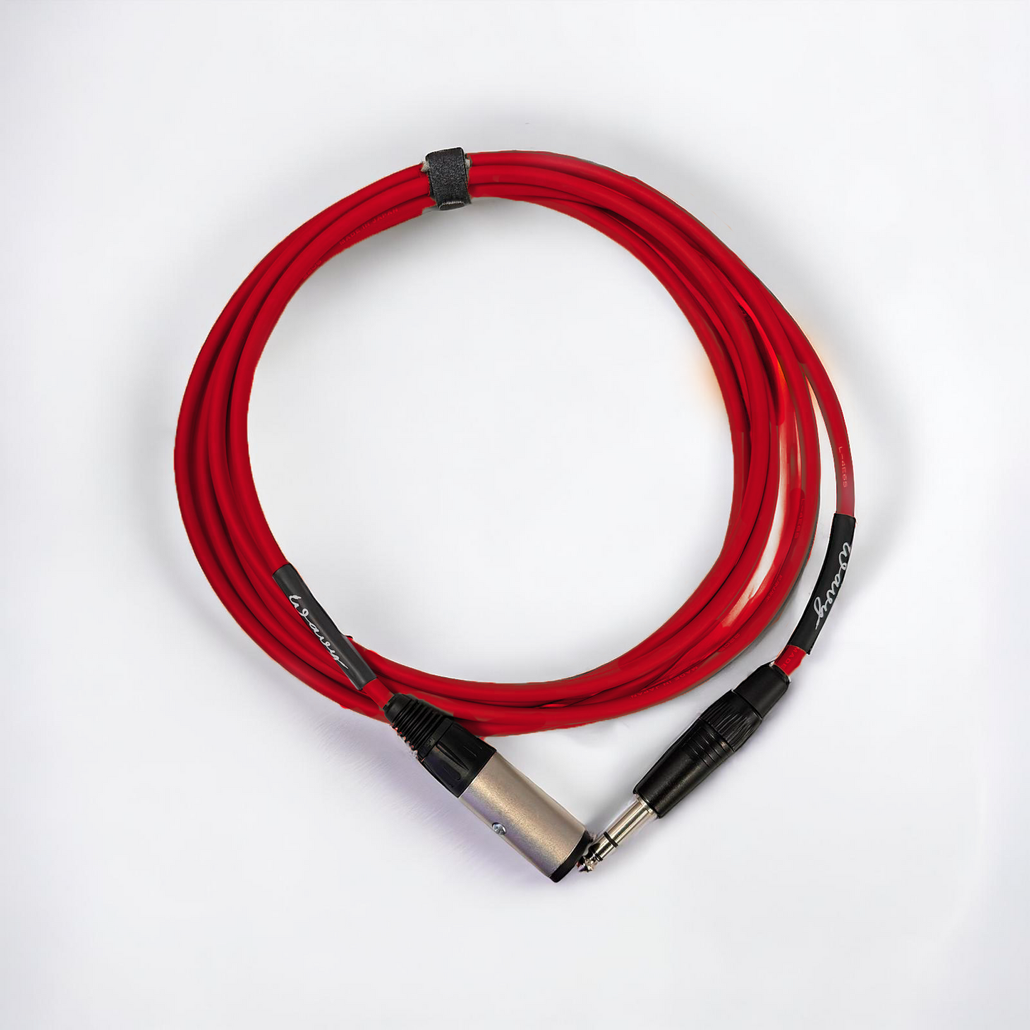 Locking Headphone Extension Cable (Red)