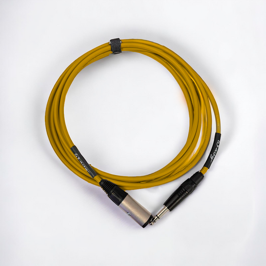 Locking Headphone Extension Cable (Yellow)