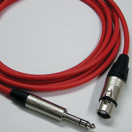 XLR to 1/4 (Red)